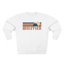 Premium Whistler, Canada Retro Mountain Graphic Sweatshirt-3