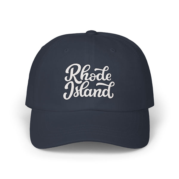 Rhode Island Dad Hat - Embroidered Rhode Island Classic Dad Cap