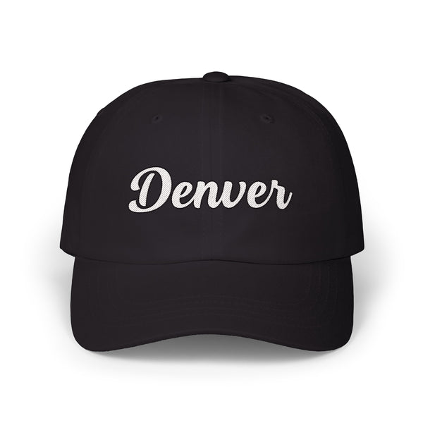 Denver, Colorado Dad Hat - Embroidered Denver Classic Dad Cap