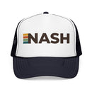 Nashville, Tennessee Trucker Hat - NASH Abbr retro cap-5