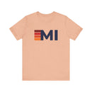 Michigan Retro Stripes T-Shirt | Michigan State Tee-1