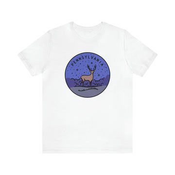 Buy white Pennsylvania T-Shirt - Unisex Pennsylvania Shirt