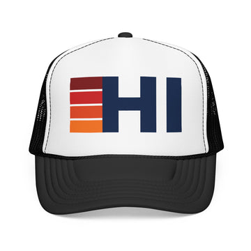 Hawaii Trucker Hat - HI retro cap - 0