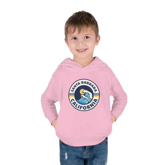 Santa Barbara, California Toddler Hoodie - Unisex Santa Barbara Toddler Sweatshirt