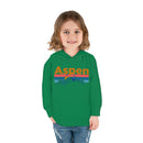Aspen Toddler Hoodie - Retro Mountain Sun Unisex Aspen Toddler Sweatshirt-14