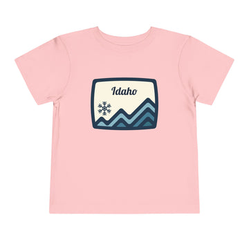 Buy pink Idaho Toddler T-Shirt — Mountain Tee