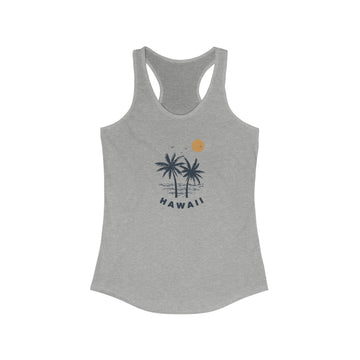 Buy heather-grey Hawaii Women's Racerback Tank Top