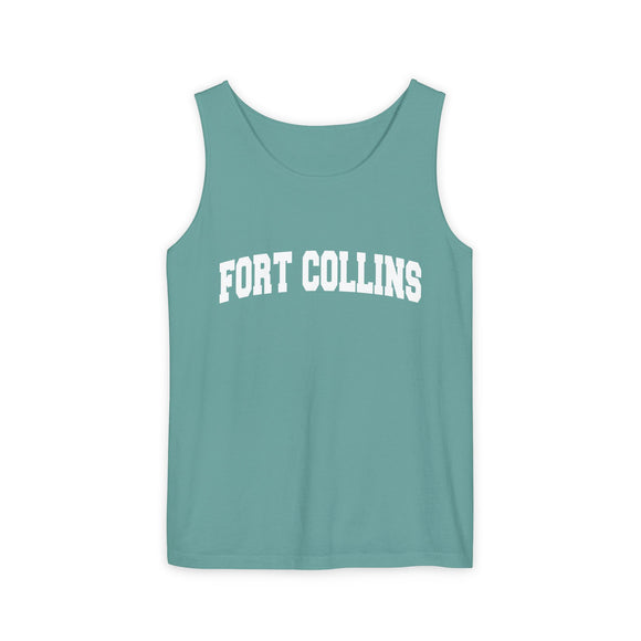 Fort Collins, Colorado Tank Top Unisex | Comfort Colors - 100% Cotton