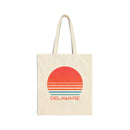 Delaware Cotton Canvas Delaware Tote Bag - Retro 80s-1