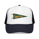 Capitol Reef National Park Pennant Trucker Hat — Vintage Foam Mesh Cap-1