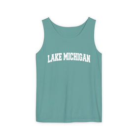 Lake Michigan Tank Top Unisex | Comfort Colors - 100% Cotton - 0