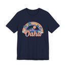 Oahu, Hawaii T-Shirt - Retro Beach Unisex Oahu Shirt-17