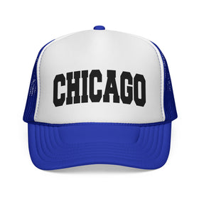 Buy royal Chicago, Illinois Collegiate Style Trucker Hat