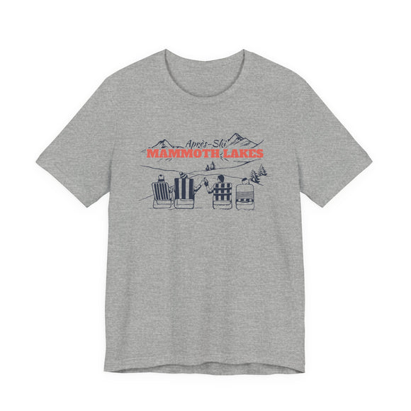 Mammoth Lakes, California Après-ski T-Shirt - Vintage Mountain Graphic Tee