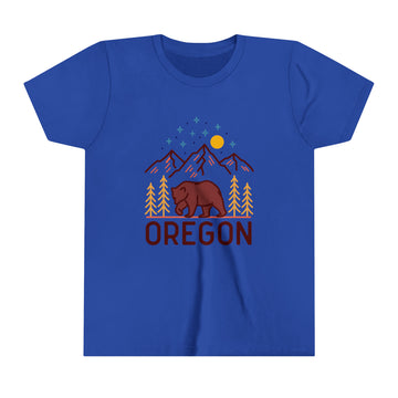 Buy true-royal Oregon Youth T-Shirt - Unisex Kids Oregon Shirt