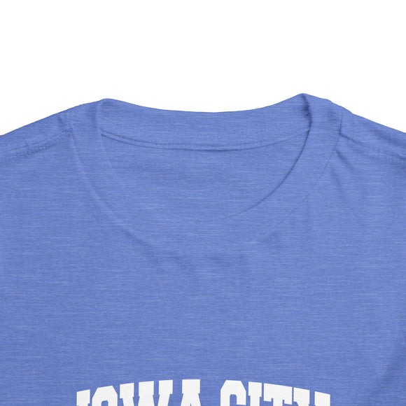 Iowa City, Iowa Toddler Graphic Tee - Kids Iowa City Vacation Shirt