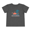 San Clemente, California Toddler T-Shirt - Retro Palm Tree Toddler San Clemente Shirt-1