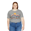 Utah T Shirt Retro Mountain - Unisex Utah Shirt