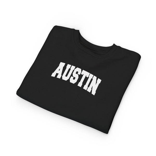 Austin, Texas Toddler Sweatshirt - Austin Toddler Crewneck Sweatshirt