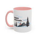 Aspen, Colorado Retro Snow Skiing Mountain 11 oz Mug, Ski Lodge Decor Coffee Cup, Mountain Gondola  Lover Gift, Retro Skiing Mug-12