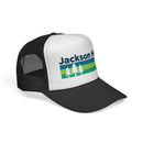 Jackson Hole, Wyoming Retro Trees Trucker Hat - Vintage Style Jackson Hole Cap-5