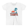 Tampa, Florida Youth Shirt - Retro Palm Tree Tampa Kid's T-Shirt