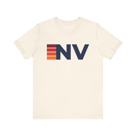 Nevada Retro Stripes T-Shirt | Nevada State Tee