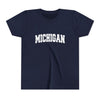 Michigan Youth Graphic Tee - Kids T Shirt