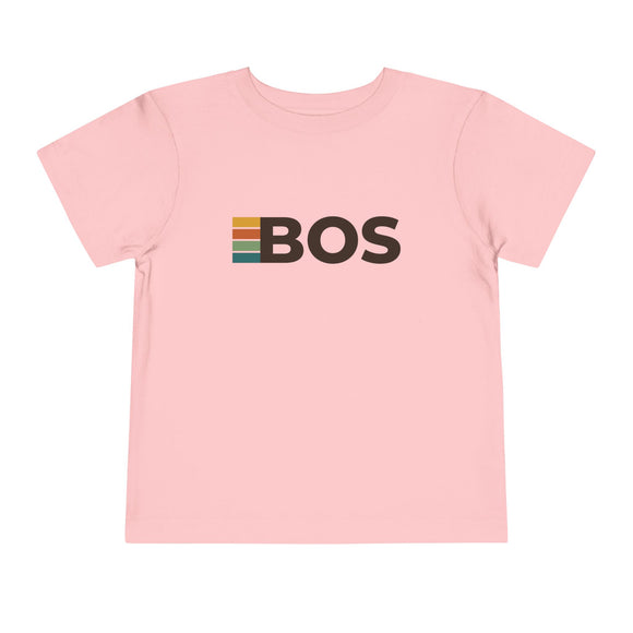 Boston, Massachusetts Toddler Tee - BOS Kids T Shirt