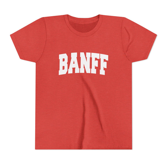 Banff, Canada Youth Graphic Tee - Kids Banff T Shirt