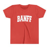 Banff, Canada Youth Graphic Tee - Kids Banff T Shirt