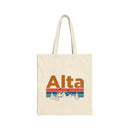 Alta, Utah Tote Bag - Cotton Canvas Alta Bag-1