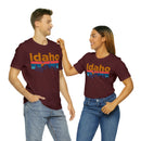 Idaho T-Shirt - Mountain Sunset Unisex Idaho Shirt-104