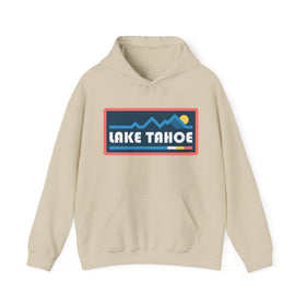Lake Tahoe, California Hoodie - Unisex Sun Lake Tahoe Hoodie Graphic Sweatshirt - 0