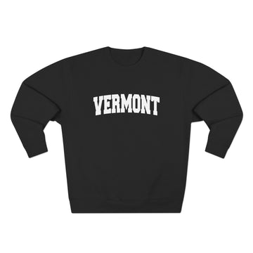 Buy black Premium Vermont Retro Graphic Sweatshirt