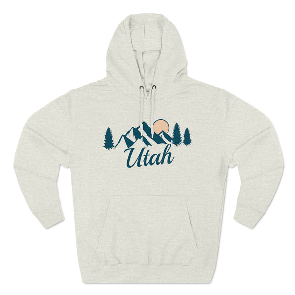 Premium Utah Hoodie - Retro Unisex Sweatshirt