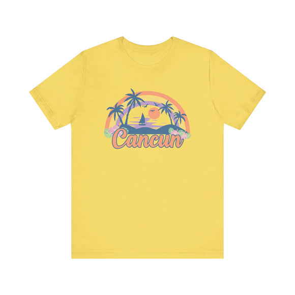 Cancun, Mexico T-Shirt - Retro Beach Unisex Cancun Shirt