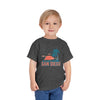 San Diego, California Toddler T-Shirt - Retro Palm Tree Toddler San Diego Shirt