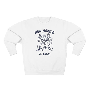 Premium New Mexico Ski Babes Sweatshirt - 0