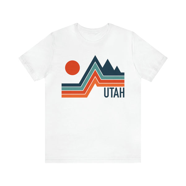 Utah T-Shirt - Retro Mountain Unisex Utah Shirt