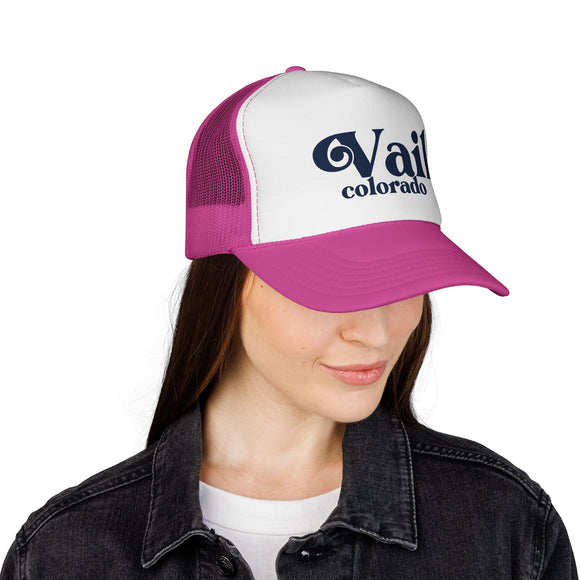 Vail, Colorado Retro Trucker Hat
