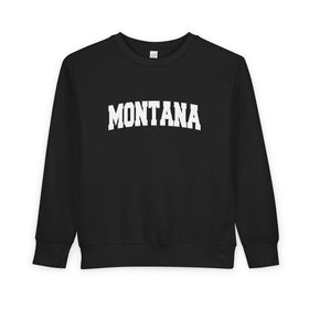 Buy black Montana Sweatshirt - Montana Crewneck Sweatshirt