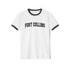 Fort Collins, Colorado Cotton Ringer Graphic Tee - Unisex Fort Collins T Shirt, Vintage Style Tee, Men's/Women's Tee