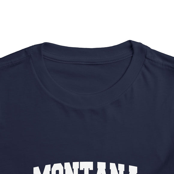 Montana Toddler Graphic Tee - Kids Montana Vacation Shirt