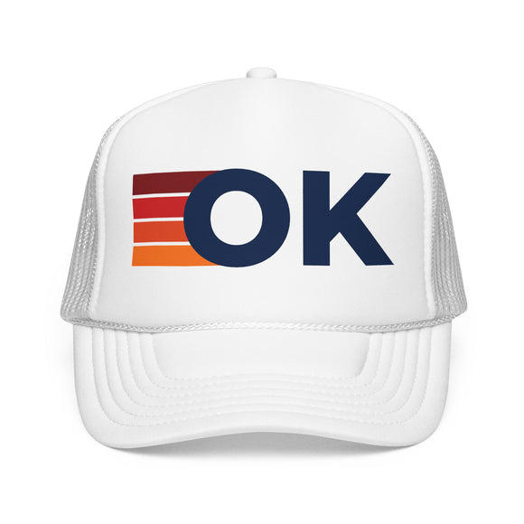 Oklahoma Trucker Hat - OK Abbr retro cap