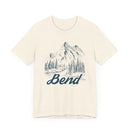 Bend, Oregon Graphic Tee - Mountain Illustration Bend T Shirt-14