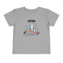 Utah Yeti Snowboard Toddler Tee-4