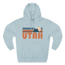 Utah Hoodie - Retro Mountain Unisex Sweatshirt-6