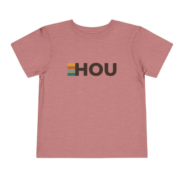 Buy heather-mauve Houston, Texas Toddler Tee - HOU Kids T Shirt