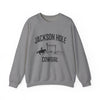 Jackson Hole, Wyoming Sweatshirt - Mountain Cowgirl Graphic Crewneck